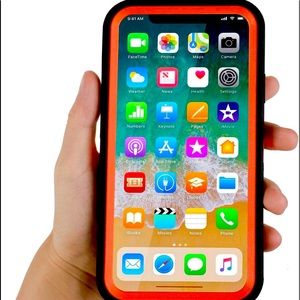 iPhone 11 4-in-1 Protective Durable Case-Red/Black